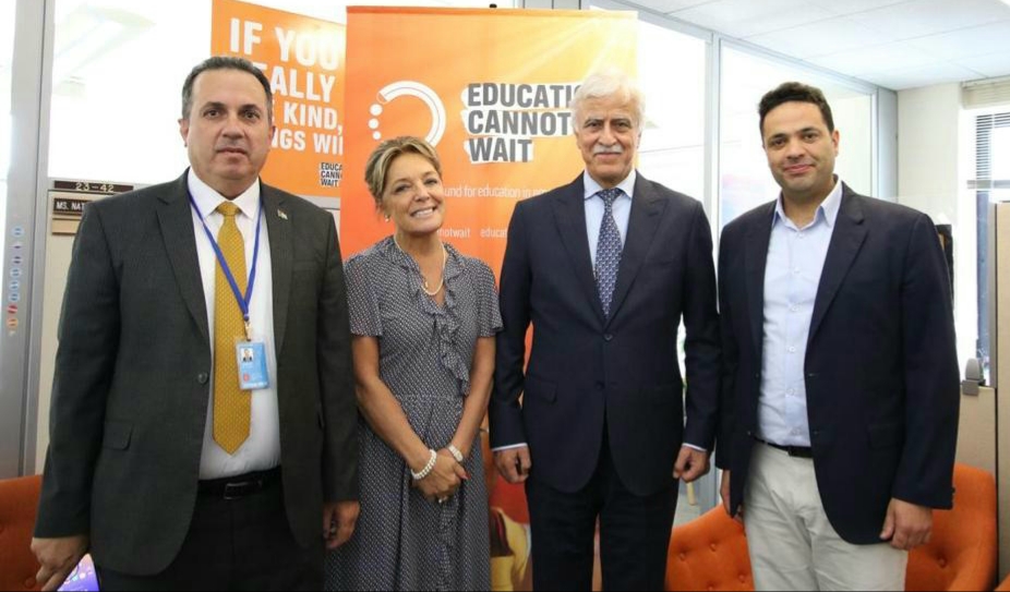 عورتاني يلتقي مديرة مؤسسة صندوق "التعليم لا ينتظر"