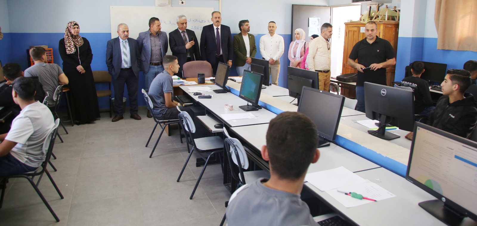 جولة تفقدية لتطبيق "بيزا" الدولية في رام الله