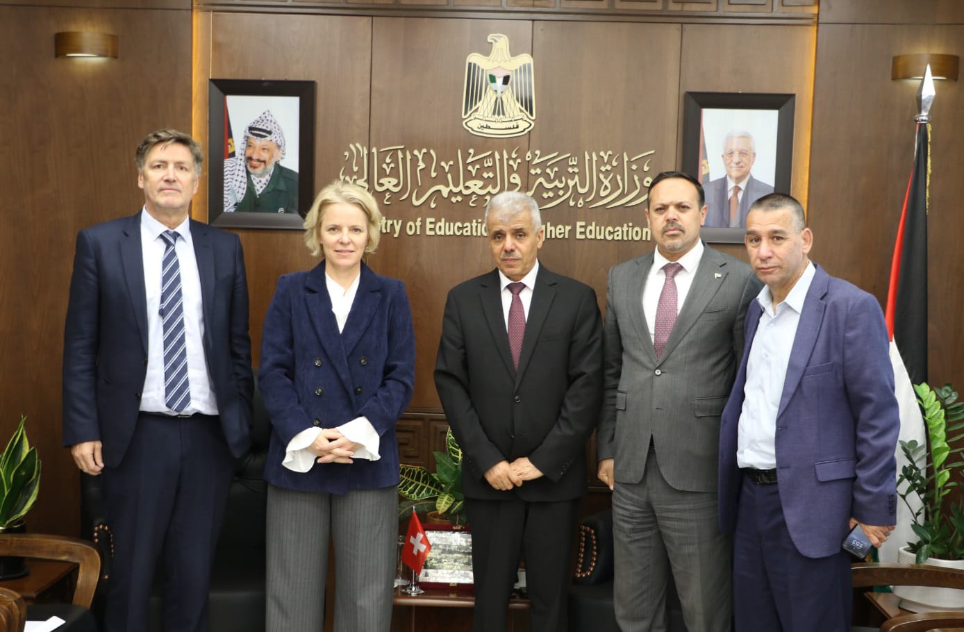 لقاء مع سويسرا لبحث دعم التعليم