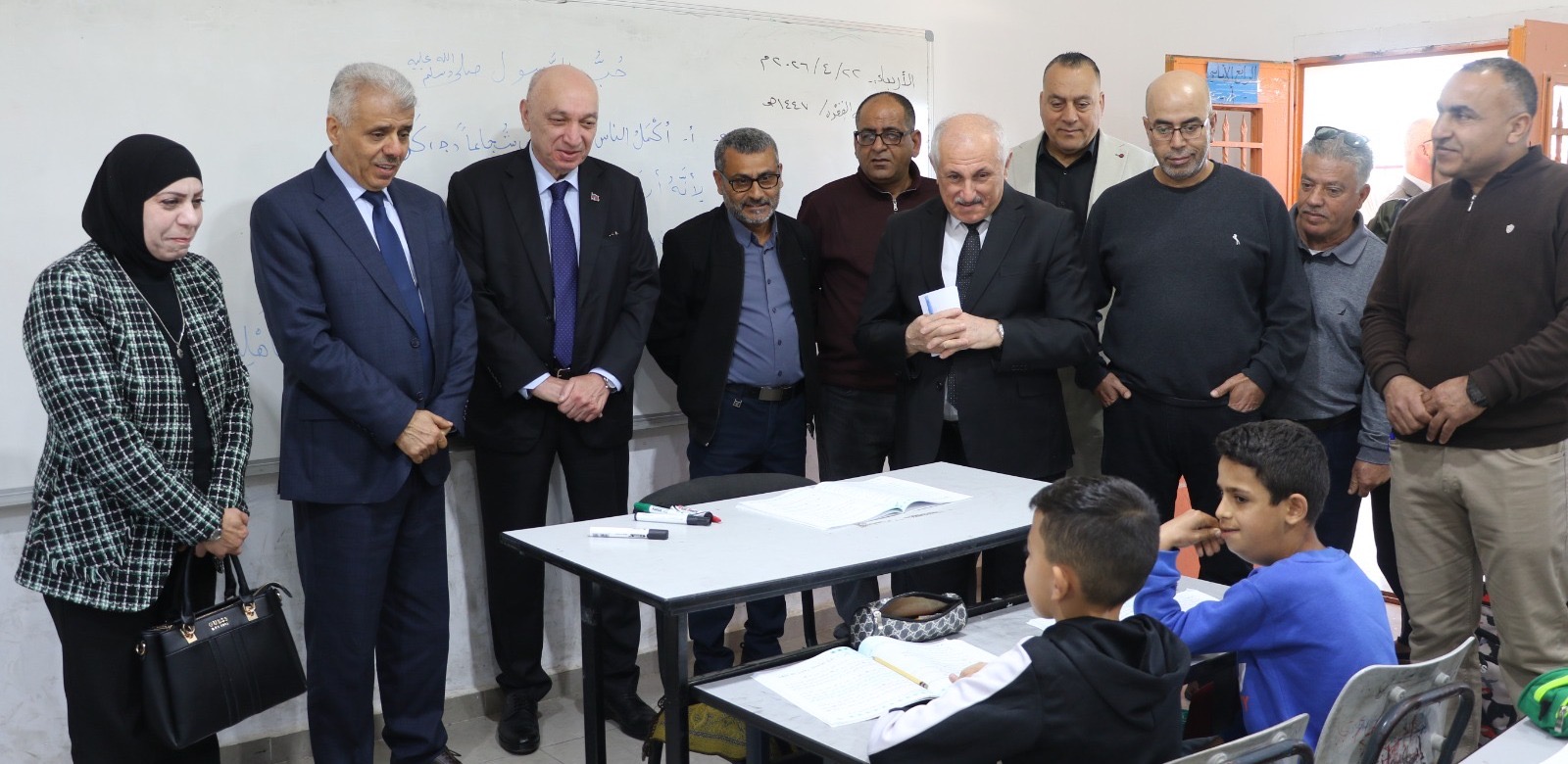 جولة تفقدية لمدارس رنتيس