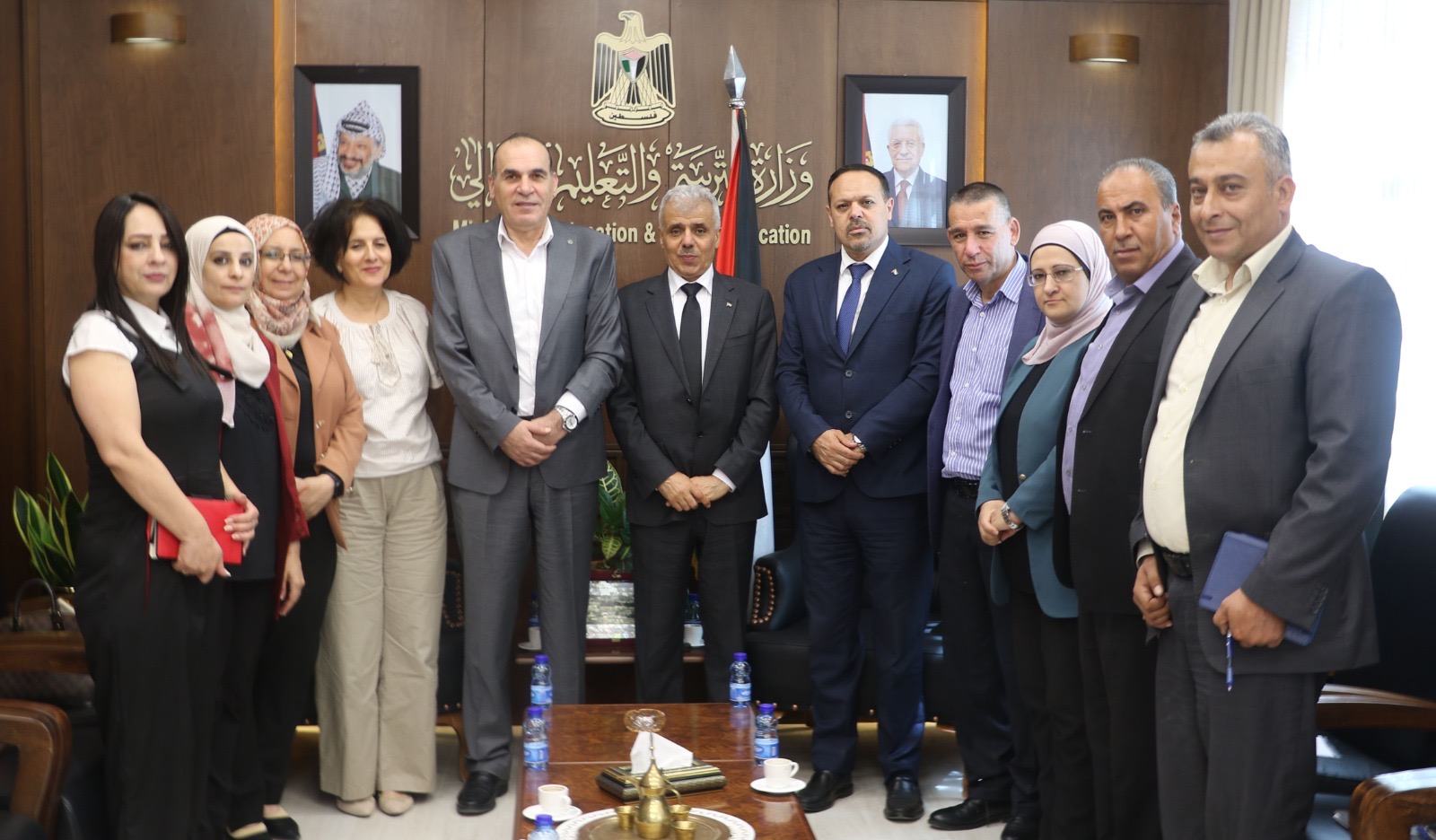 لقاء مع المجلس الأعلى للشباب والرياضة للتعاون المشترك