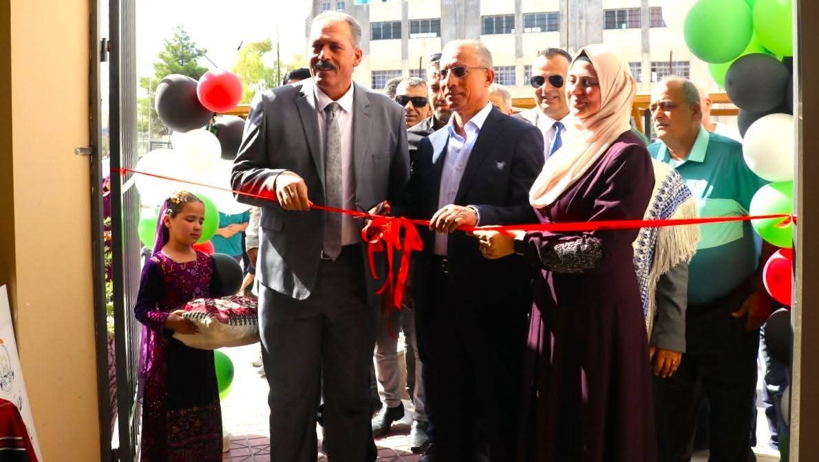 افتتاح مدرسة بنات بيت لقيا الأساسية